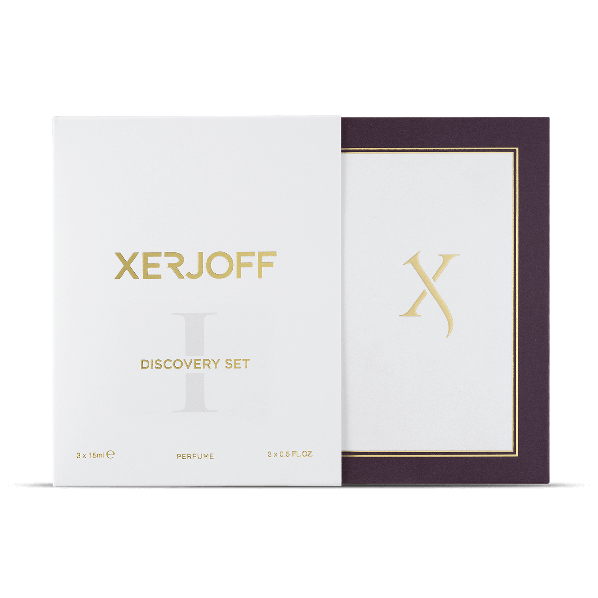 Xerjoff Discovery Set l Cruz del Sur II, Erba Pura, Uden Overdose 3x15ml