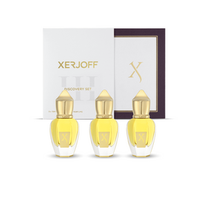 Xerjoff Discovery Set III Naxos, Alexandria II, Golden Dallah 3x15 ml.