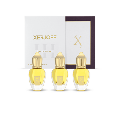 Xerjoff Discovery Set III Naxos, Alexandria II, Golden Dallah 3x15 ml.