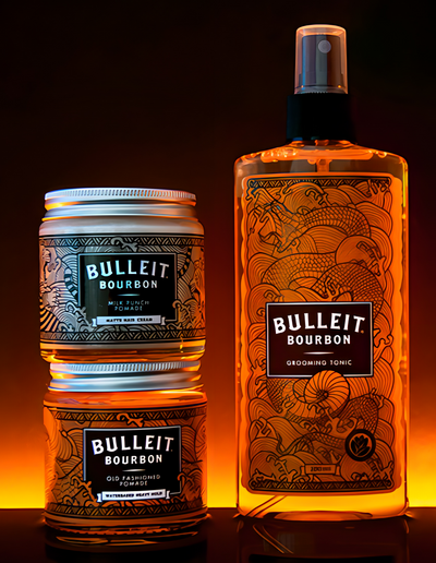 Bulleit Bourbon Grooming Sett- Tuxedo.no - Nettbutikk - On Demand Barbers Oslo Norway