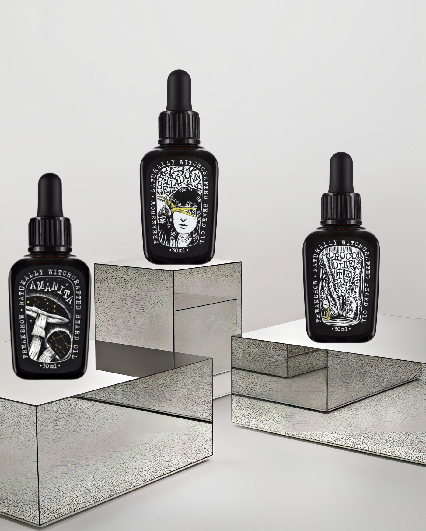 Freak Show Skjeggolje Collection 3x30ml